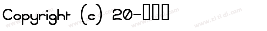 Copyright (c) 20字体转换